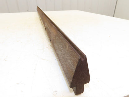 Press Brake Die 51" Long 30° Acute V 5/32" W 1/4" Deep 1-3/4" H