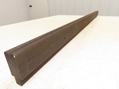 Press Brake Die 43-1/4" Long 90° V 3/16" W 1/8" Deep 1-3/4" H 1/2" Tang