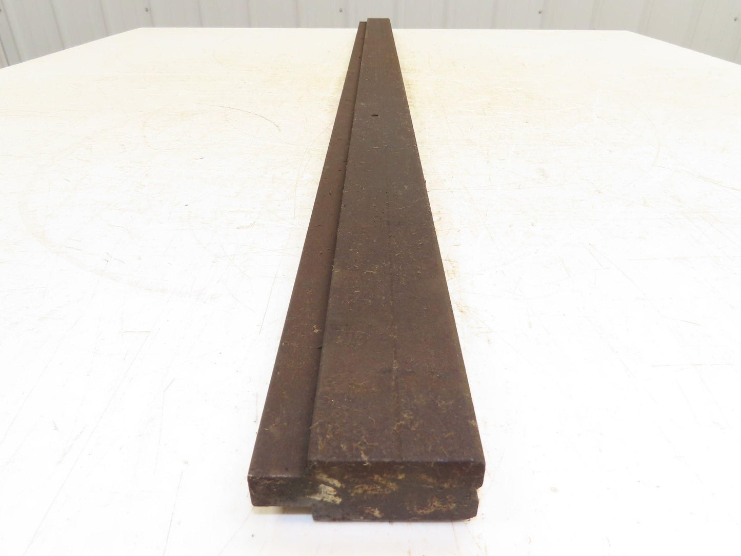 Press Brake Die 43-1/4" Long 90° V 3/16" W 1/8" Deep 1-3/4" H 1/2" Tang