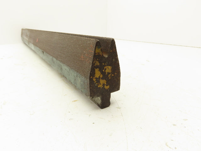 Press Brake Die 29-1/2" Long 30° Acute V 1/2" W 5/8" D 2-1/4" H 1/2" Tang