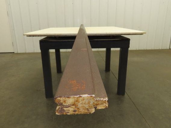 Press Brake Die 145" Long 90° V 7/16" W 1/4" D 1-13/16" H 1/2" Tang