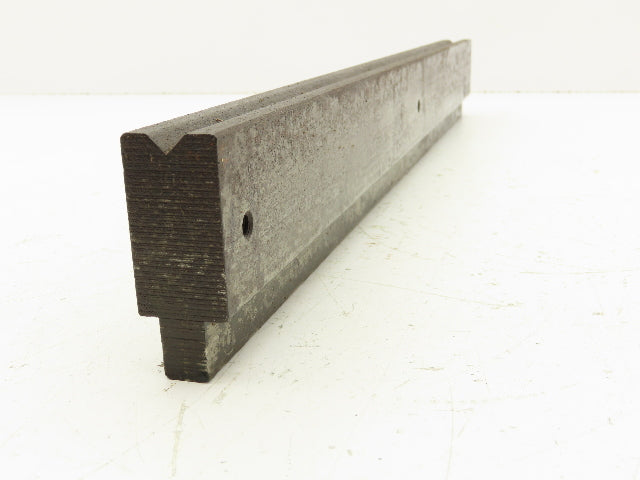 Press Brake Die 20" Long 90° V 5/16" W 3/16" D 1-13/16" H 1/2" Tang