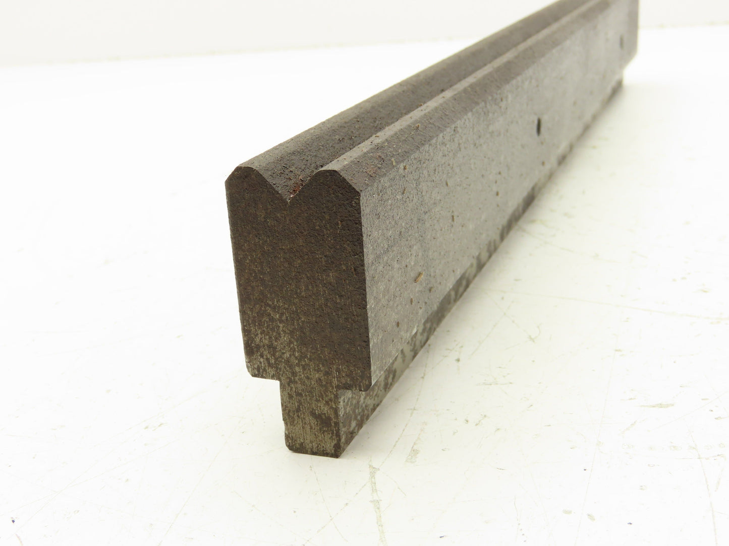 Press Brake Die 17" Long 90° V 1/2" W 1/4" D 1-3/4" H 1/2" Tang