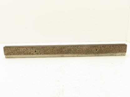 Press Brake Die 24" Long 90° V 1/2" W 3/16" D 1-3/4" H 1/2" Tang