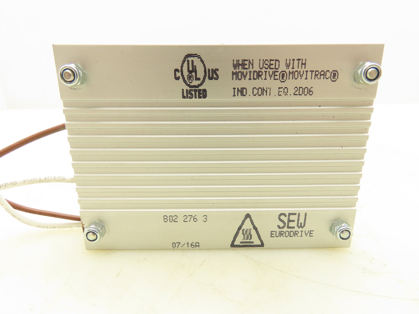 Sew Eurodrive BW 027-003 Braking Resistor 27 Ohm 250V Movidrive Movidtrac