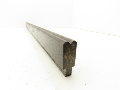 Press Brake Die 35-3/4" Long 90° V 11/32" W 3/16" D 1-7/8" H 1/2" Tang