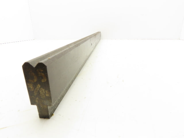 Press Brake Die 35-3/4" Long 90° V 11/32" W 3/16" D 1-7/8" H 1/2" Tang