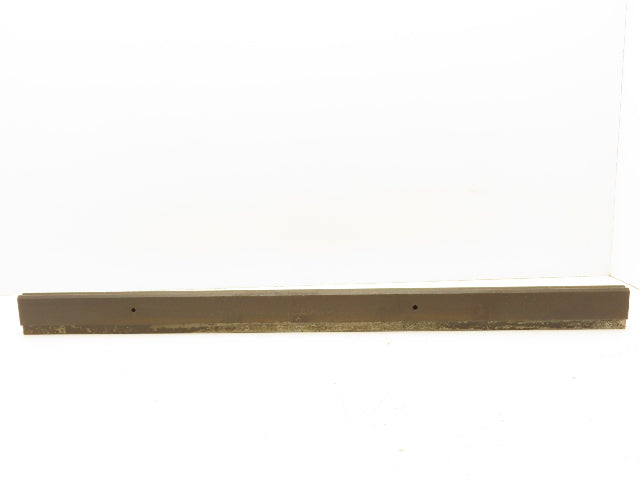 Press Brake Die 35-3/4" Long 90° V 11/32" W 3/16" D 1-7/8" H 1/2" Tang