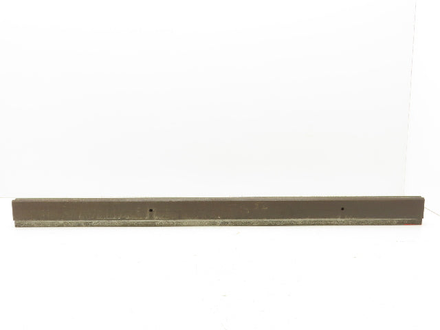 Press Brake Die 35-3/4" Long 90° V 11/32" W 3/16" D 1-7/8" H 1/2" Tang