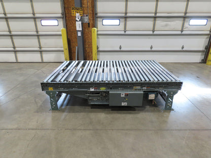 Hytrol 56"x 8' Belt Drive Pallet Conveyor 1.9" Roller 53"BF 460V 123 FPM