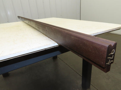Press Brake Die 97-1/4" Long 90° V 5/16" W 3/16"D 1-3/4" H 1/2" Tang