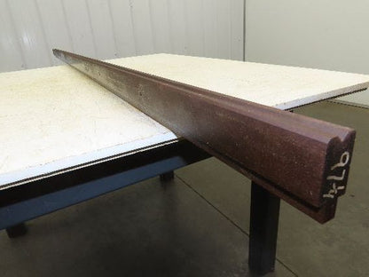 Press Brake Die 97-1/4" Long 90° V 5/16" W 3/16"D 1-3/4" H 1/2" Tang