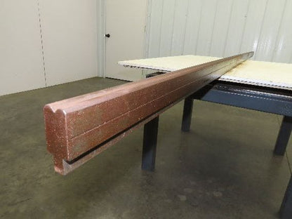 Press Brake Die 121" Long 90° V 1/4" W 1/8" D 1-3/4" H 1/2" Tang