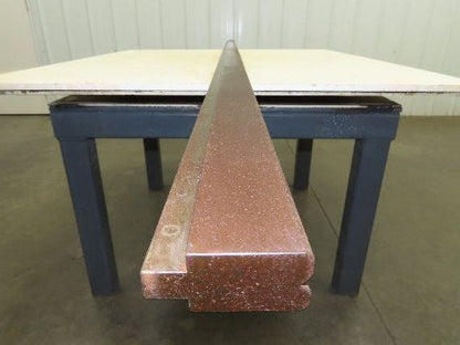 Press Brake Die 121" Long 90° V 1/4" W 1/8" D 1-3/4" H 1/2" Tang