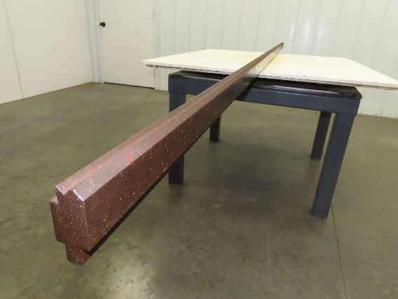 Press Brake Die 121" Long 90° V 5/16" W 3/16" D 1-3/4" H 1/2" Tang