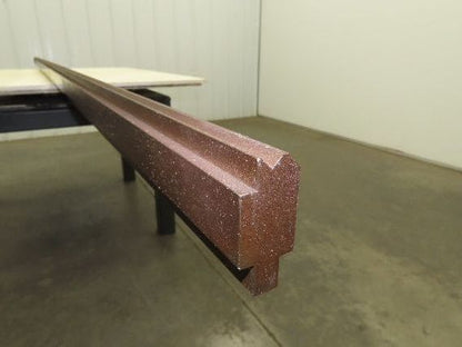 Press Brake Die 121" Long 90° V 5/16" W 3/16" D 1-3/4" H 1/2" Tang