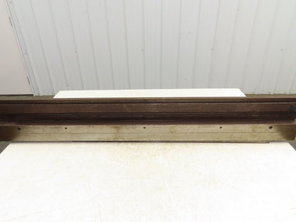 Press Brake U Punch Die Set 50-13/16" Long 3/4" OD 3/8" Deep Safety Tang