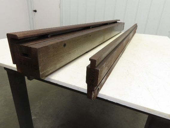 Press Brake U Punch Die Set 50-13/16" Long 3/4" OD 3/8" Deep Safety Tang