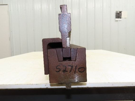 Press Brake U Punch Die Set 50-13/16" Long 3/4" OD 3/8" Deep Safety Tang