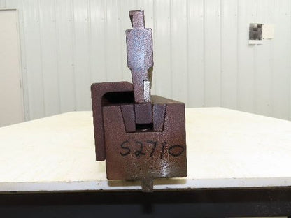 Press Brake U Punch Die Set 50-13/16" Long 3/4" OD 3/8" Deep Safety Tang