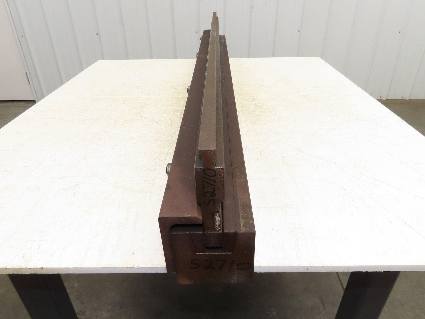 Press Brake U Punch Die Set 50-13/16" Long 3/4" OD 3/8" Deep Safety Tang