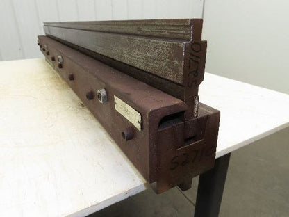 Press Brake U Punch Die Set 50-13/16" Long 3/4" OD 3/8" Deep Safety Tang