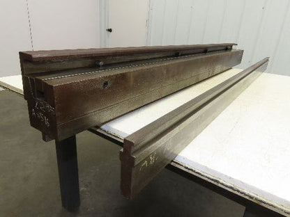 Press Brake U Punch Die Set 61" Long 3/4" ID 7/16" Stroke  1/2" Safety Tang