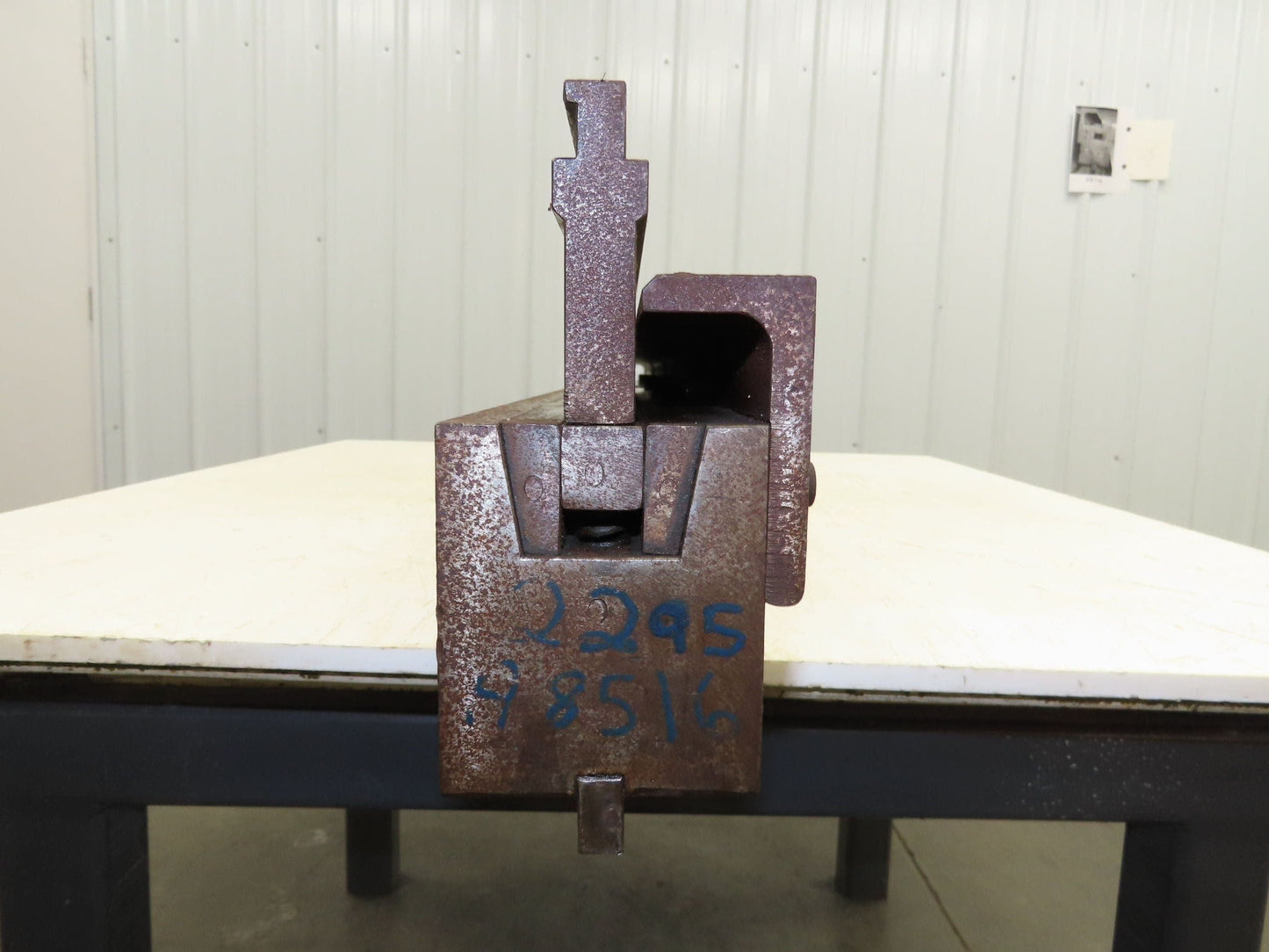 Press Brake U Punch Die Set 61" Long 3/4" ID 7/16" Stroke  1/2" Safety Tang