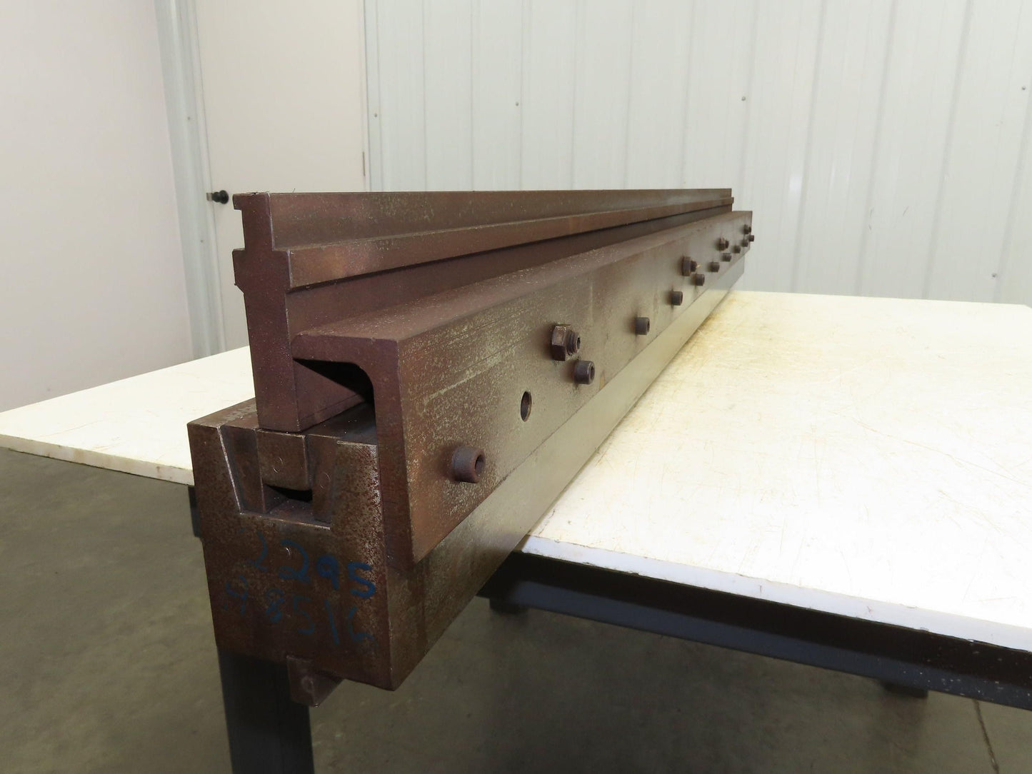 Press Brake U Punch Die Set 61" Long 3/4" ID 7/16" Stroke  1/2" Safety Tang