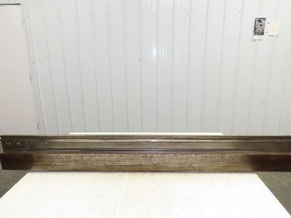 Press Brake U Punch Die Set 61" Long 3/4" ID 7/16" Stroke  1/2" Safety Tang