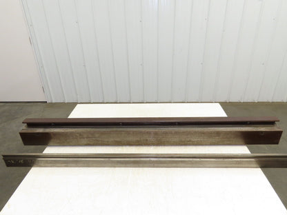 Press Brake U Punch Die Set 61" Long 3/4" ID 7/16" Stroke  1/2" Safety Tang
