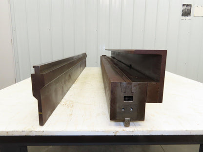 Press Brake U Punch Die Set 51" Long 7/16" ID 1/2" Stroke 1/2" Safety Tang