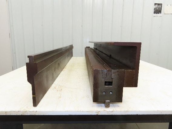Press Brake U Punch Die Set 51" Long 7/16" ID 1/2" Stroke 1/2" Safety Tang
