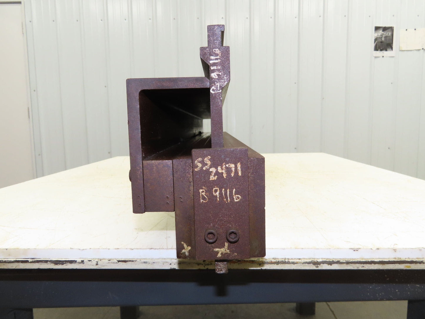 Press Brake U Punch Die Set 51" Long 7/16" ID 1/2" Stroke 1/2" Safety Tang