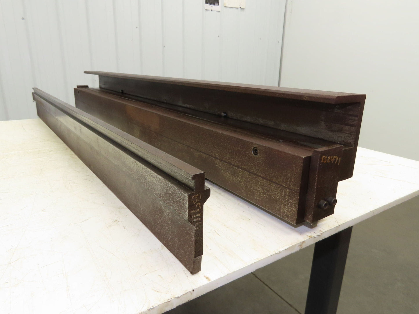 Press Brake U Punch Die Set 51" Long 7/16" ID 1/2" Stroke 1/2" Safety Tang