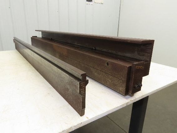 Press Brake U Punch Die Set 51" Long 7/16" ID 1/2" Stroke 1/2" Safety Tang