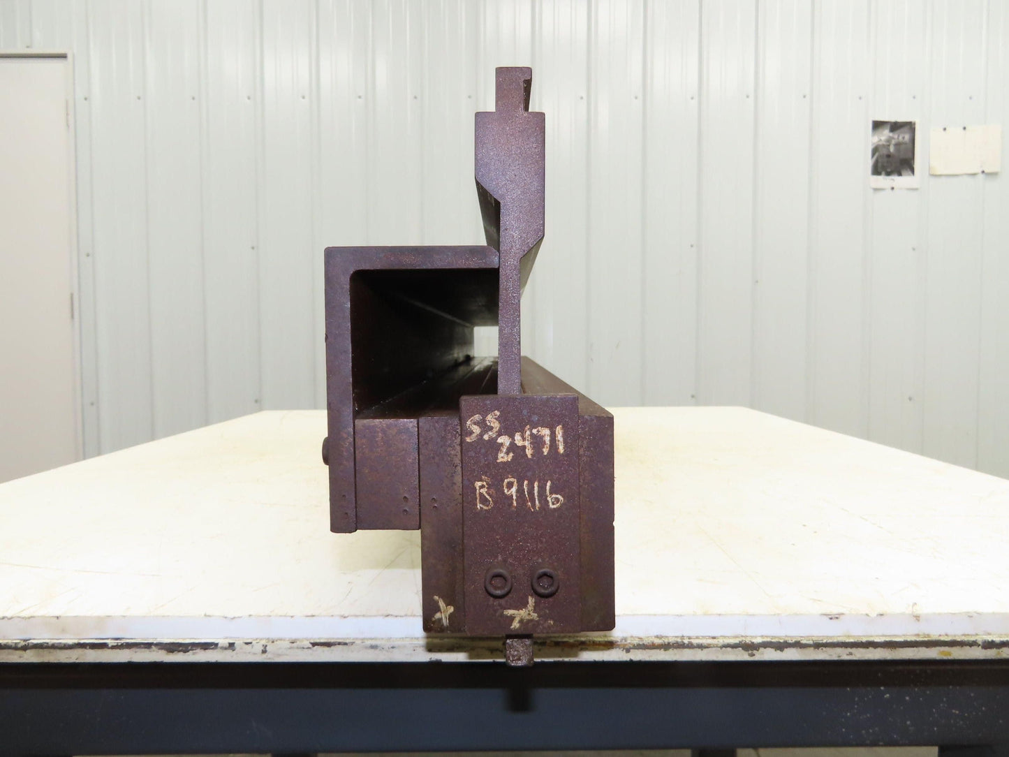Press Brake U Punch Die Set 51" Long 7/16" ID 1/2" Stroke 1/2" Safety Tang