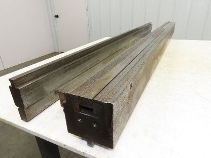 Press Brake U Punch Die Set 61" Long 1" ID 5/8" Stroke 1/2" Safety Tang