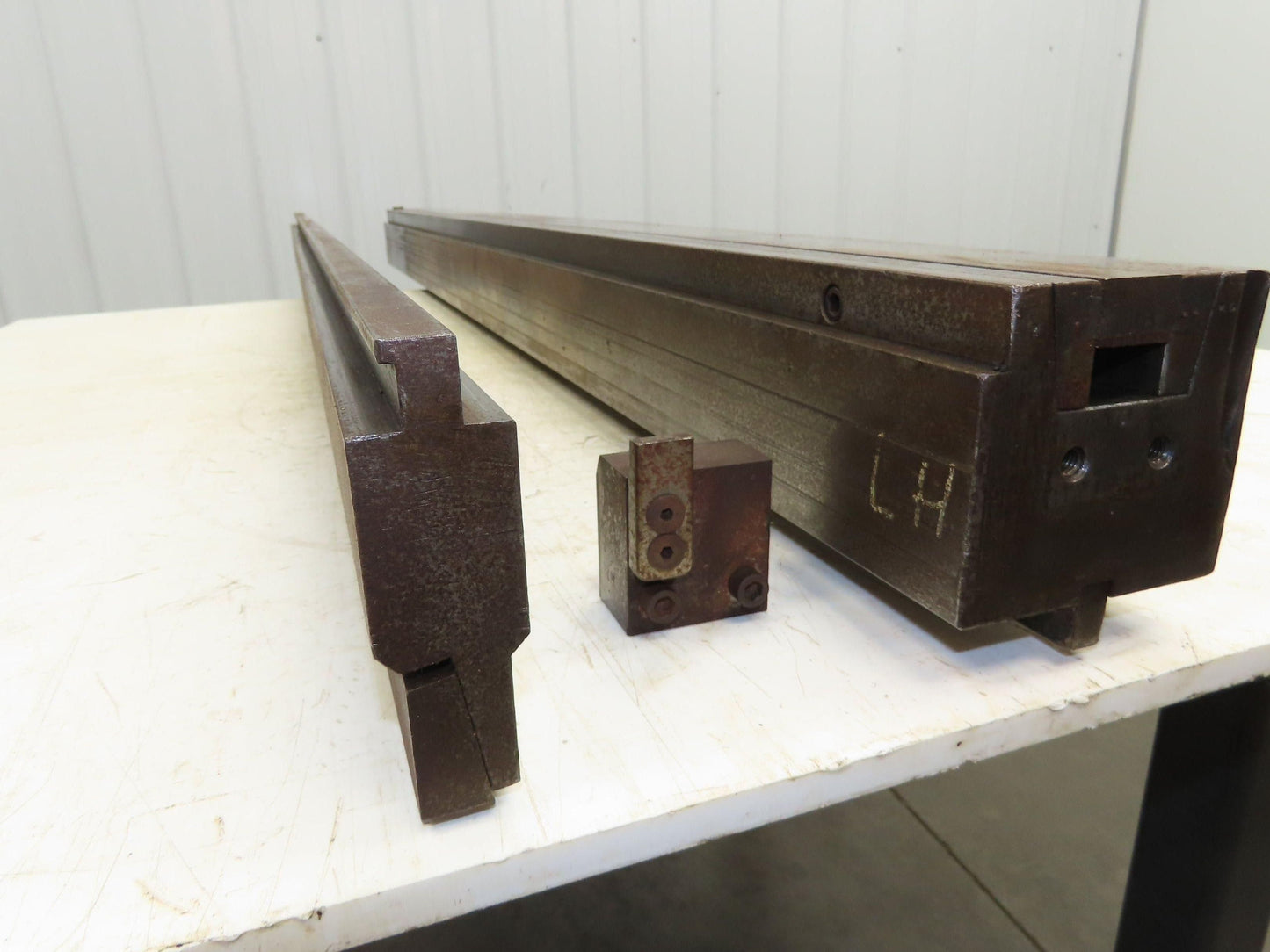 Press Brake U Punch Die Set 61" Long 1" ID 5/8" Stroke 1/2" Safety Tang