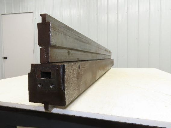 Press Brake U Punch Die Set 61" Long 1" ID 5/8" Stroke 1/2" Safety Tang