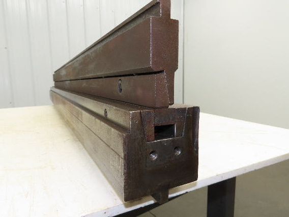 Press Brake U Punch Die Set 61" Long 1" ID 5/8" Stroke 1/2" Safety Tang