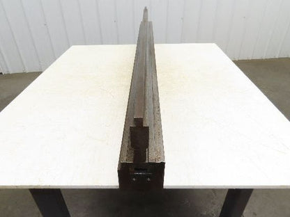 Press Brake U Punch Die Set 61" Long 1" ID 5/8" Stroke 1/2" Safety Tang