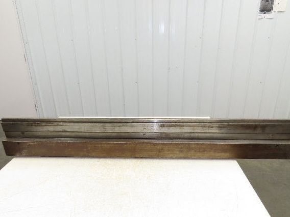 Press Brake U Punch Die Set 61" Long 1" ID 5/8" Stroke 1/2" Safety Tang