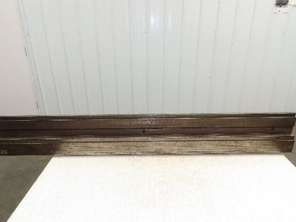Press Brake U Punch Die Set 61" Long 1" ID 5/8" Stroke 1/2" Safety Tang