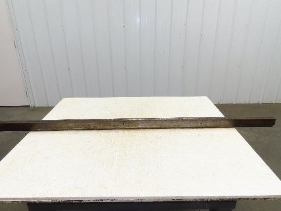 Press Brake Die 65-5/8" Long 90° V 1/2" W 5/16" D 1-3/4" H 1/2" Tang