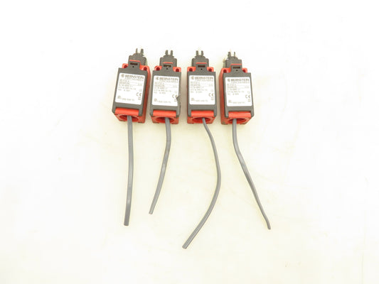 Bernstein I88-UV15Z Plastic Limit Switch Roller Plunger Head 240V 1.5A Lot of 4