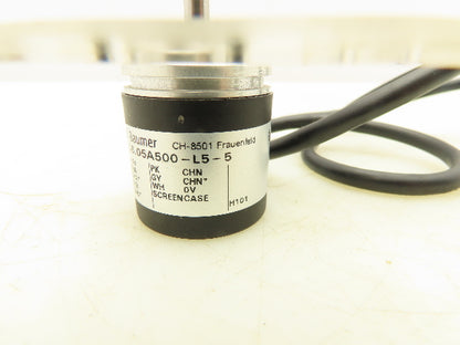 Baumer BDK 16.05A500-L5-5 Rotary Incremental Shaft Encoder Micro Series