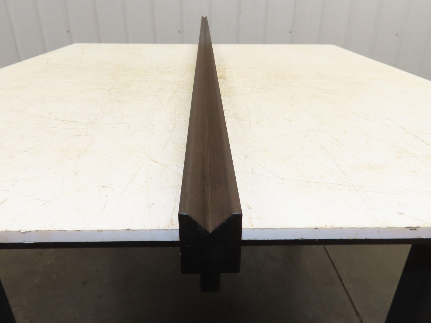 Press Brake Die 97" Long 90° V 15/16" W 1/2" D 1-3/4" H 1/2" Tang