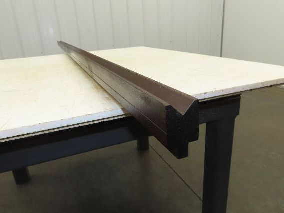 Press Brake Die 97" Long 90° V 15/16" W 1/2" D 1-3/4" H 1/2" Tang