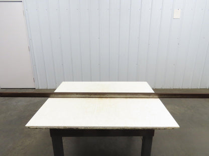 Press Brake Die 97-1/16" Long 90° V 5/16" W 3/16" D 1-3/4" H 1/2" Tang